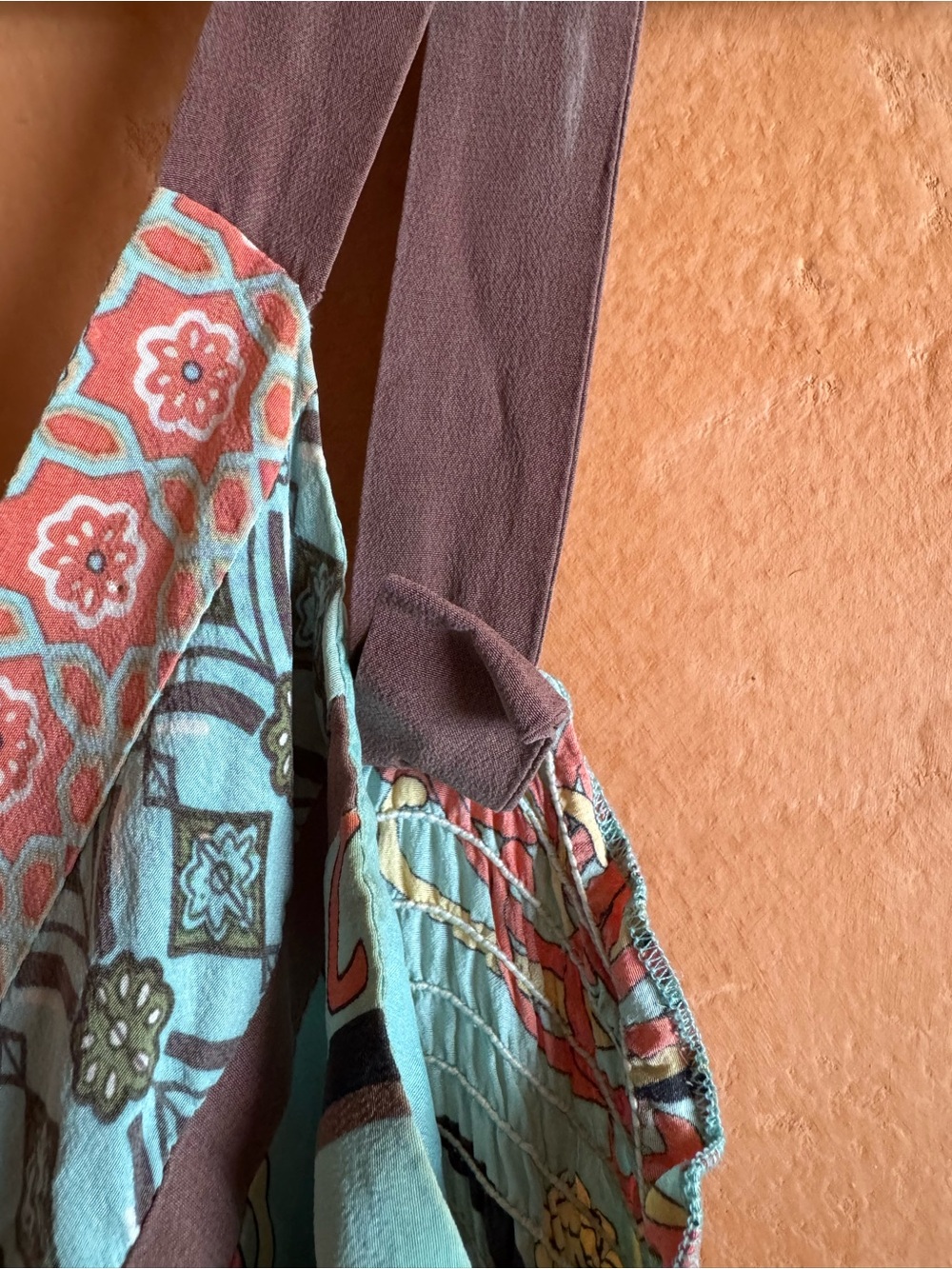 Hale Bob 100% Silk Printed Boho Dress Size Small - Picture 5 of 9